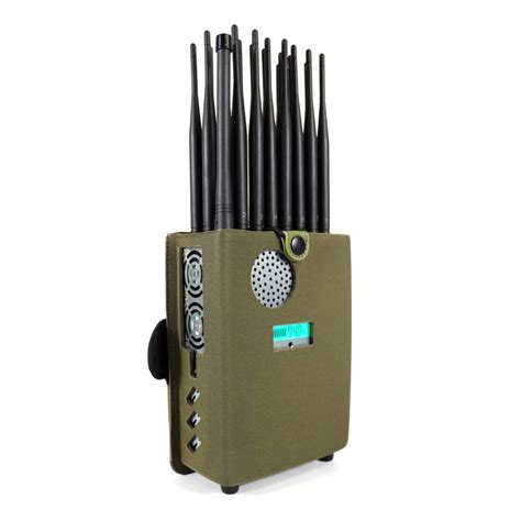 Handheld Antennas All In One G Gps Remote Control Jammer With Nylon