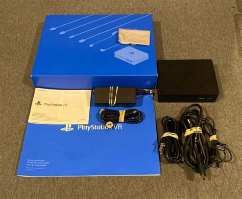 Sony PlayStation VR Processor Power Adapter ALL Cables For PS4 CUH