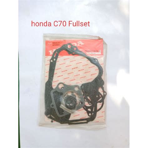 Jual Honda C70 Gasket Perpak Paking Set Packing Honda Jadul Shopee