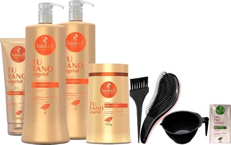 Kit Haskell Tutano L Shampoo Cond M Sc Creme Kit Presente