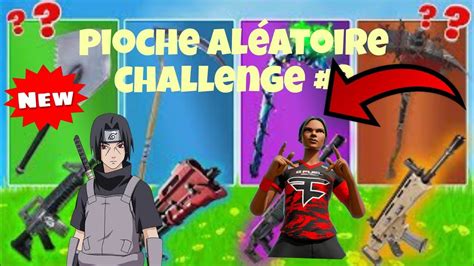 pioche aléatoire challenge avec relix YouTube