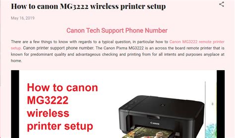 How To Canon Mg3222 Wireless Printer Setup Wireless Printer Printer