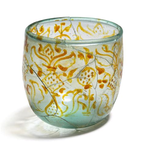 A Fatimid Lustre Decorated Glass Cup Syria 9th 11th Century Arts Of The Islamic World 2019