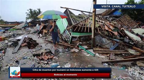 Cifra De Muertos Por Tsunami En Indonesia Aumenta A V Deo Dailymotion