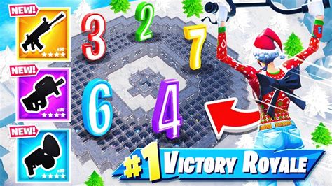 Random Number MAZE LOOT CHALLENGE NEW Minigame In Fortnite Battle