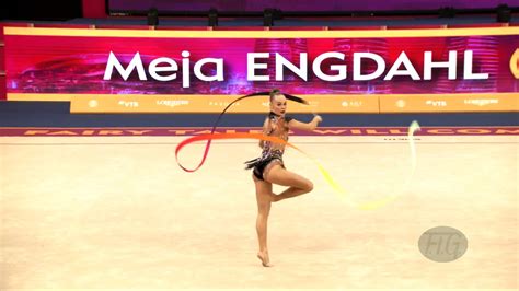 ENGDAHL Meja SWE 2019 Rhythmic Worlds Baku AZE Qualifications