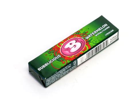 Bubblicious Watermelon 5 Pieces Bubble Gum Pack