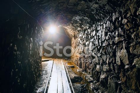 Underground Mine Shaft Stock Photo Royalty Free Freeimages