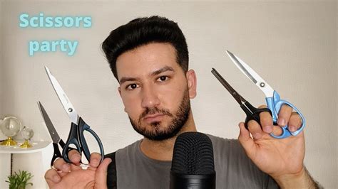 Asmr Scissors Sounds Ultra Fast Raw Barbershop Scissors Snips [asmr