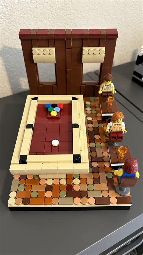 Retro Pool Room : r/lego