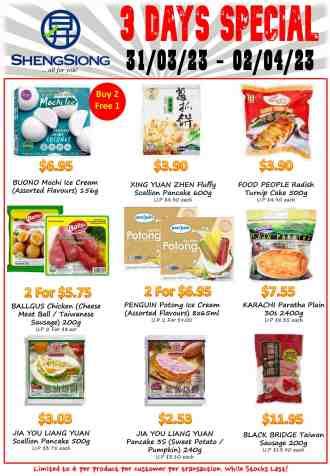 Sheng Siong Days Promotion Mar Apr