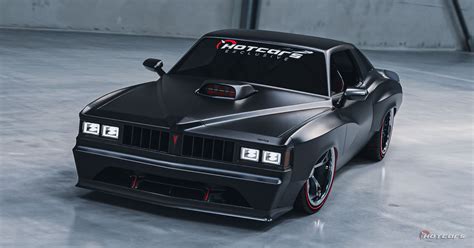 Our New Pontiac LeMans Render Is The Dark Knight Of Restomod Muscle Cars