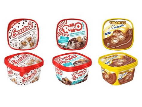 Pavesini Ringo e Gocciole diventano vaschette gelato La novità per l