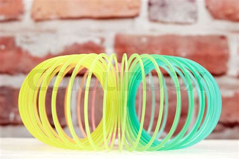 Slinky Toy Stock Image Colourbox