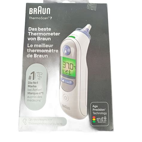 Braun Irt Thermoscan Termometr Elektroniczny Do Ucha Z Trybem