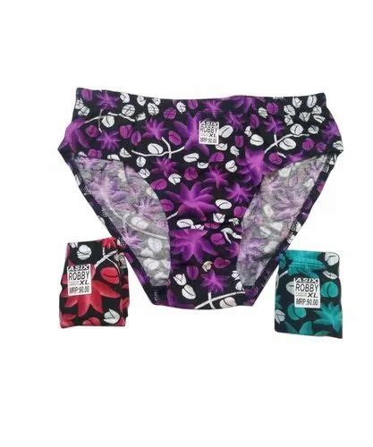 Printed Ladies Flower Print Cotton Panty Size S Xxl At Rs 485dozen