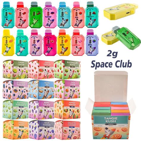 Space Club G Disposable Vapes Gram Empty Vape Pens Rechergeable