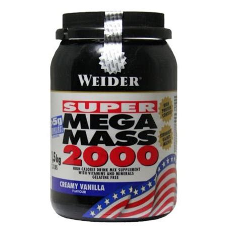 Weider Gainer Super Mega Mass G Fitplus