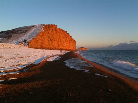 West Bay Bridport In Winter My Pic Dorset Coast West Bay