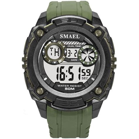 SMAEL 1390 Casual Digital Army Military Sport Water Proof Men S Watch