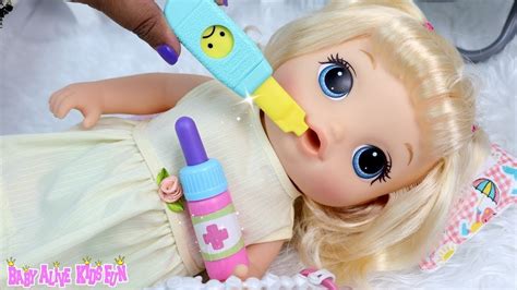 BABY ALIVE DIANA SHOW NOVA FICA GRIPADA DODÓI E SE ARRUMA PARA SAIR