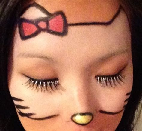 Hello Kitty Halloween Makeup Hello Kitty Makeup Hello Kitty Halloween