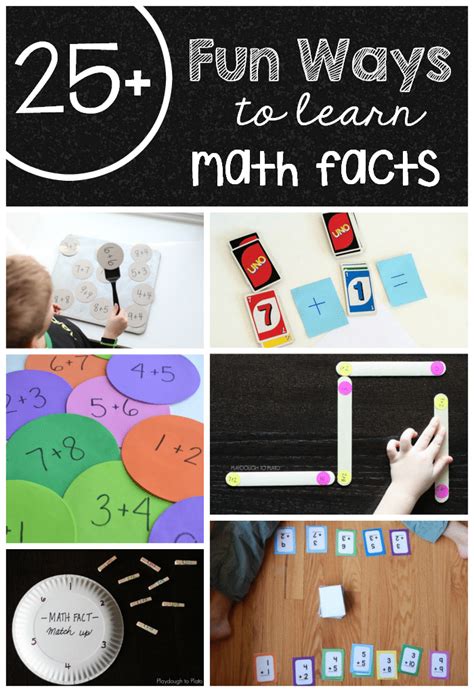 25+ fun ways to learn math facts - The Measured Mom