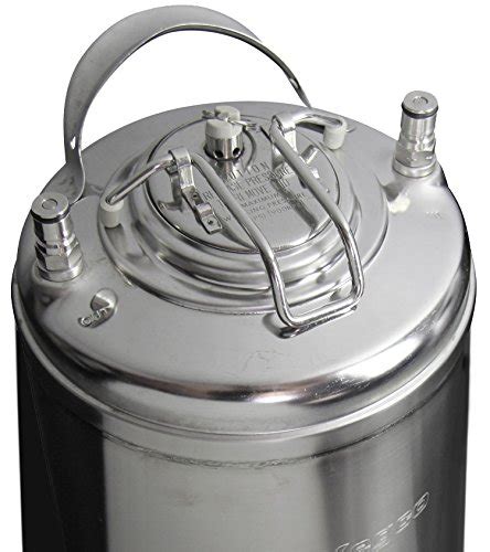 New Kegco Gallon Home Brew Ball Lock Keg With Strap Handle Homebrew