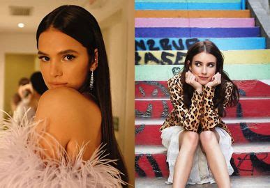 Bruna Marquezine Grava Comercial Ao Lado De Emma Roberts Sobrinha De