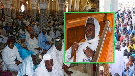 Grande Mosquée de medina baye prière du vendredi 15 Mars 2024 dirigée