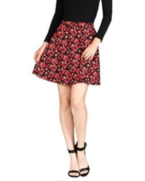 Forever Floral Scuba Knit Skater Skirt Where To Buy How To Wear