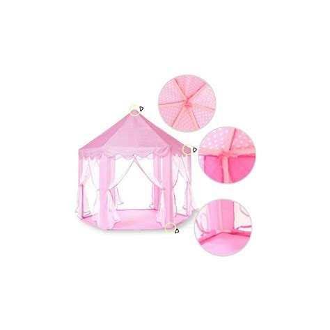 Ripley Castillo Tul Carpa Casita De Juegos Para Ni Os Rosado