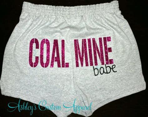 Coal Mine Babe Short Coal Miner Coal Miner S Wife Girlfriend Coal