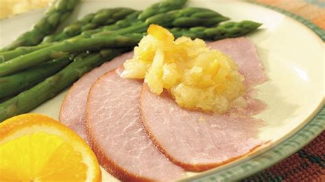 Slow Cooker Pineapple Orange Glazed Ham Recipe