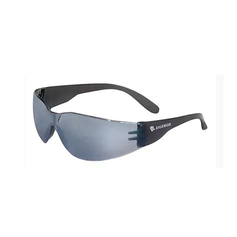 Lentes De Protecci N Ligerox Gris Espejo Antirayaduras Alveo Trafiplastic