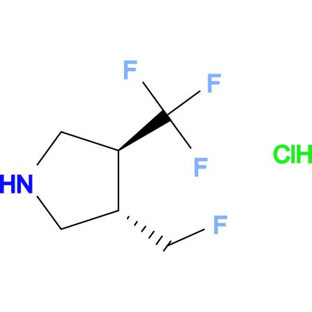 TRANS 3 FLUOROMETHYL 4 TRIFLUOROMETHYL PYRROLIDINE HCL 10 469798