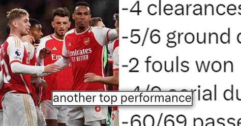 Colossal Display Arsenal Fans Hail One Standout Performer From Luton