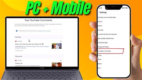 How To See Your Comments On Youtube Youtube Comment History Youtube