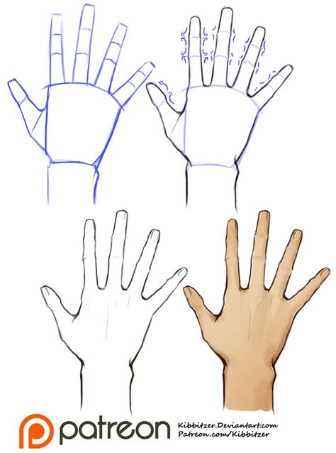 Get More From Kibbitzer On Patreon Drawing Tutorial Hand Art Drawing