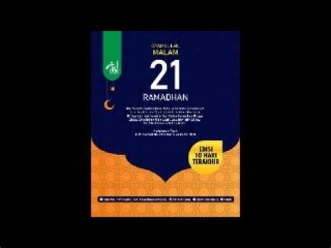 LIVE QIYAMUL LAIL 21 RAMADHAN 1445 H Masjid Nurul Iman Srengseng West