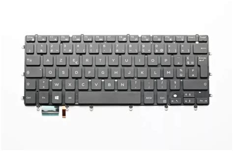 DELL INSPIRON LATITUDE XPS French AZERTY Backlit Keyboard MMYV4 NEW