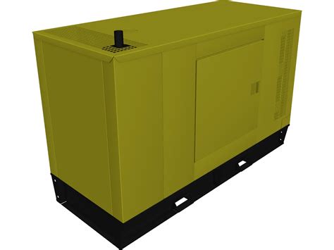 Diesel Generator Type A Cad Model 3dcadbrowser