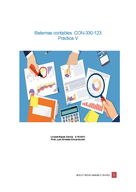 Quinto Trabajo DE Sistemas Contables Seccion CON 330 123 Ciclo 2 2023