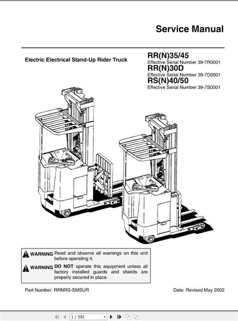 Unicarrier Forklift 1F4 Chassis Service Manual PDF