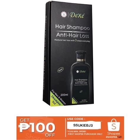 Orig Dexe Organic Hair Grower Anti Hair Loss Shampoo Ml Shopee