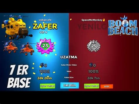 Boom Beach Warships Season 47 7ER Strong Copy Base YouTube