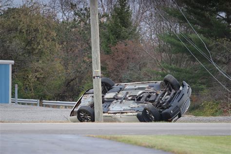 Rollover Crash Sends Man To Hospital Wfin Local News