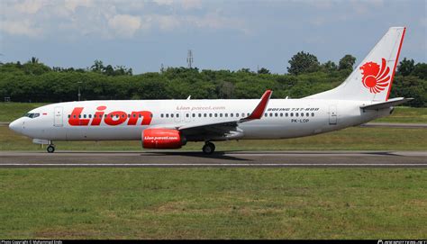 PK LOP Lion Air Boeing 737 8GP WL Photo By Muhammad Endo ID 1377825