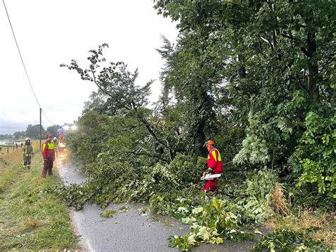 Unwetter Feuerwehren Im Kreis Borken Im Dauereinsatz Heimatreport