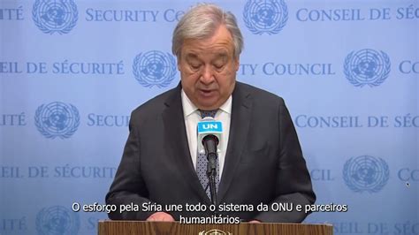 ONU lança apelo humanitário de US 397 milhões após terremoto na Síria